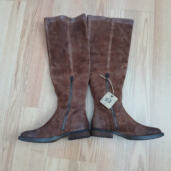 Born Britton Over The Knee Leather Tall Boots Size 6.5 for Women - Picture 9 of 11